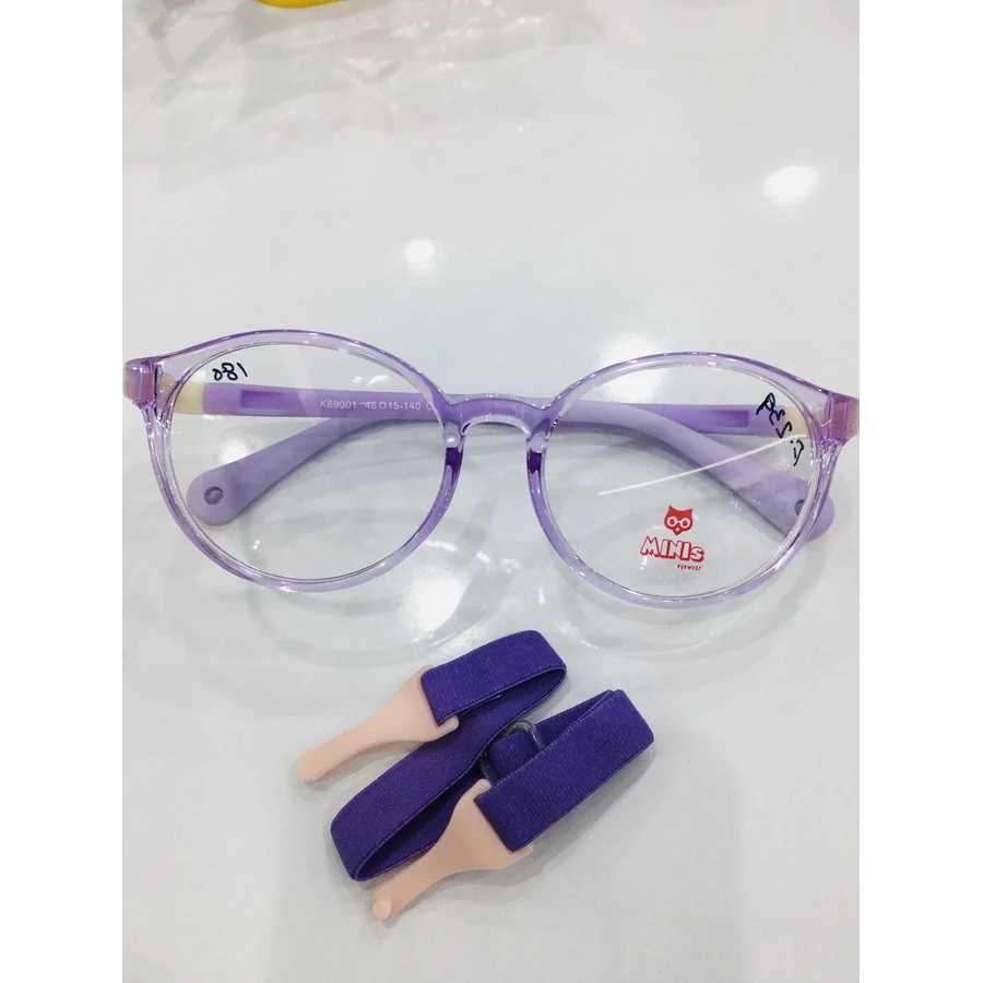 Minis Kids Flexible (K69001) Purple Transparent