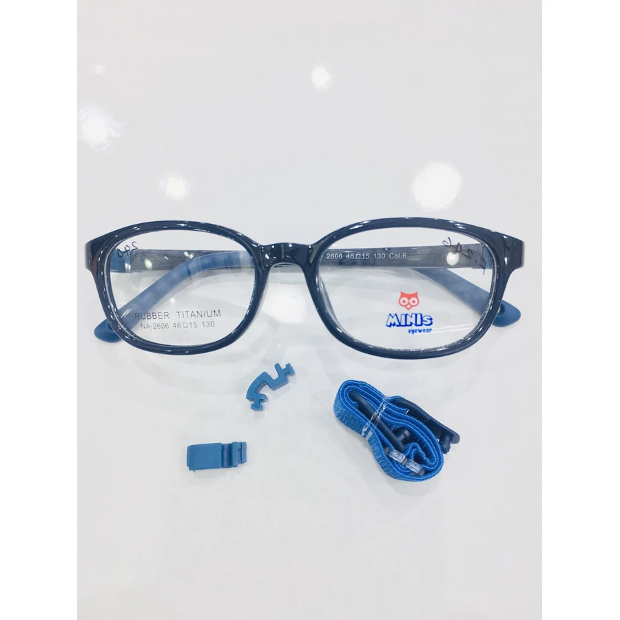Minis Rubber Titanium (NA-2606) Navy Blue